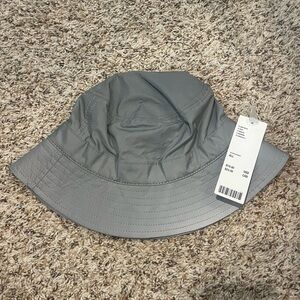 Urban Outfitters Holographic Gray Bucket Hat